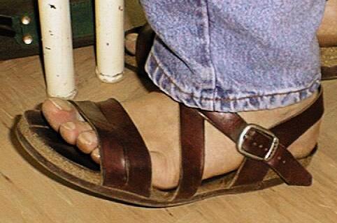 [photo de mon pied]